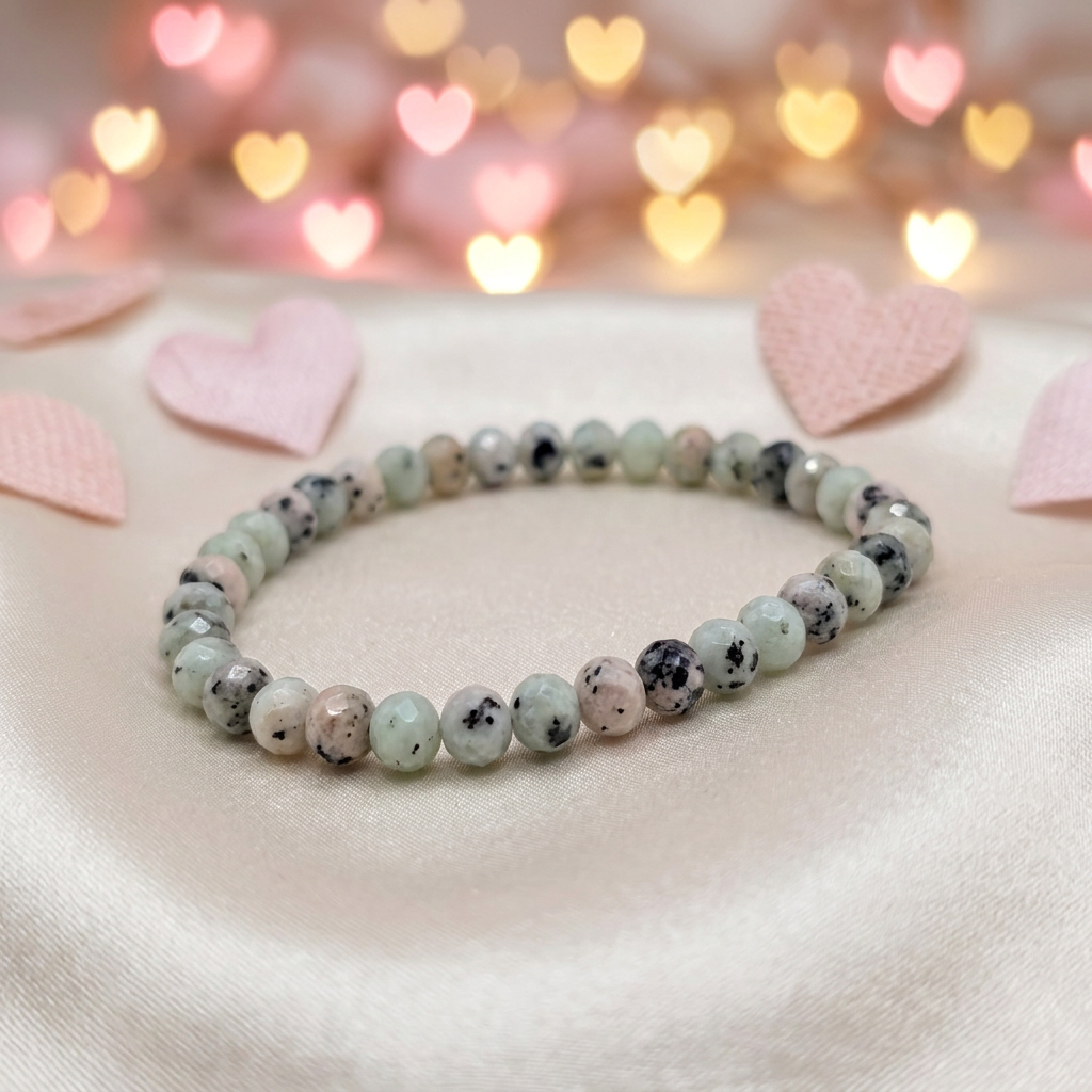 4 mm bracelet with glowing heart lights