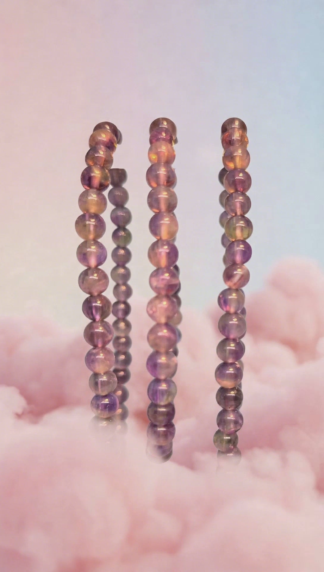 Amethyst - Calming Crystal Bracelet for Peace & Intuition (4mm)