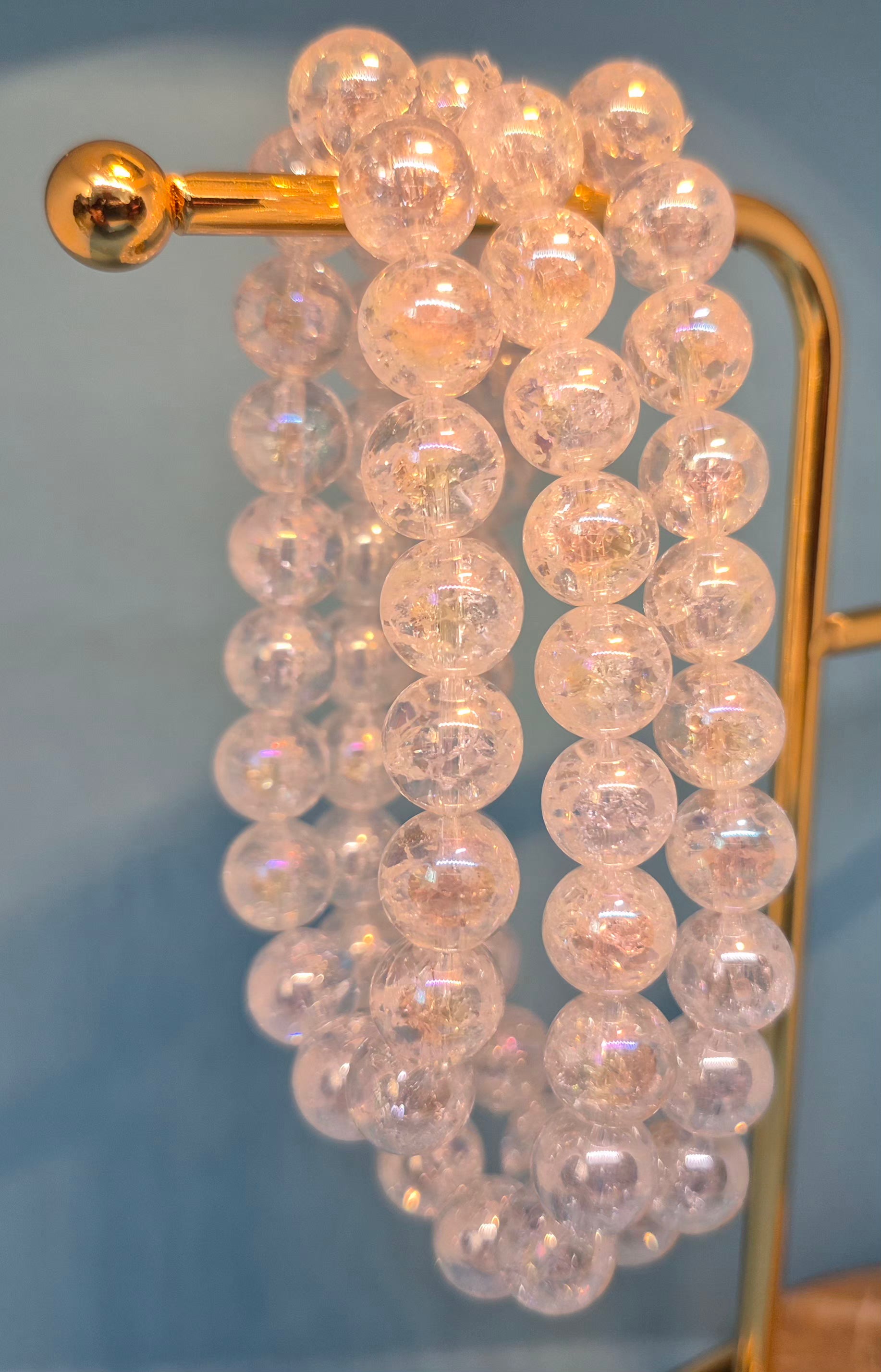 Clear Quartz - Master Healer Crystal Bracelet for Clarity & Amplified Energy (10mm)