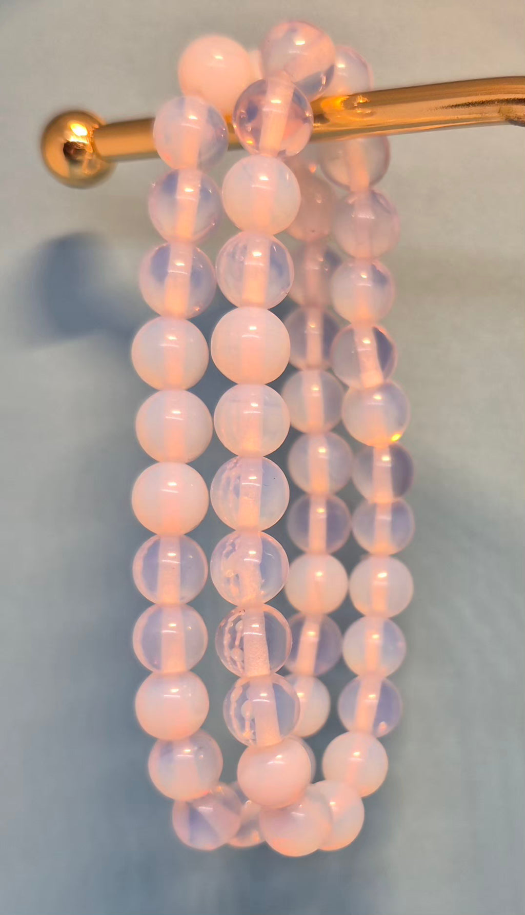 Opalite Healing Crystal Bracelet - 6mm Transition & New Beginnings Stone