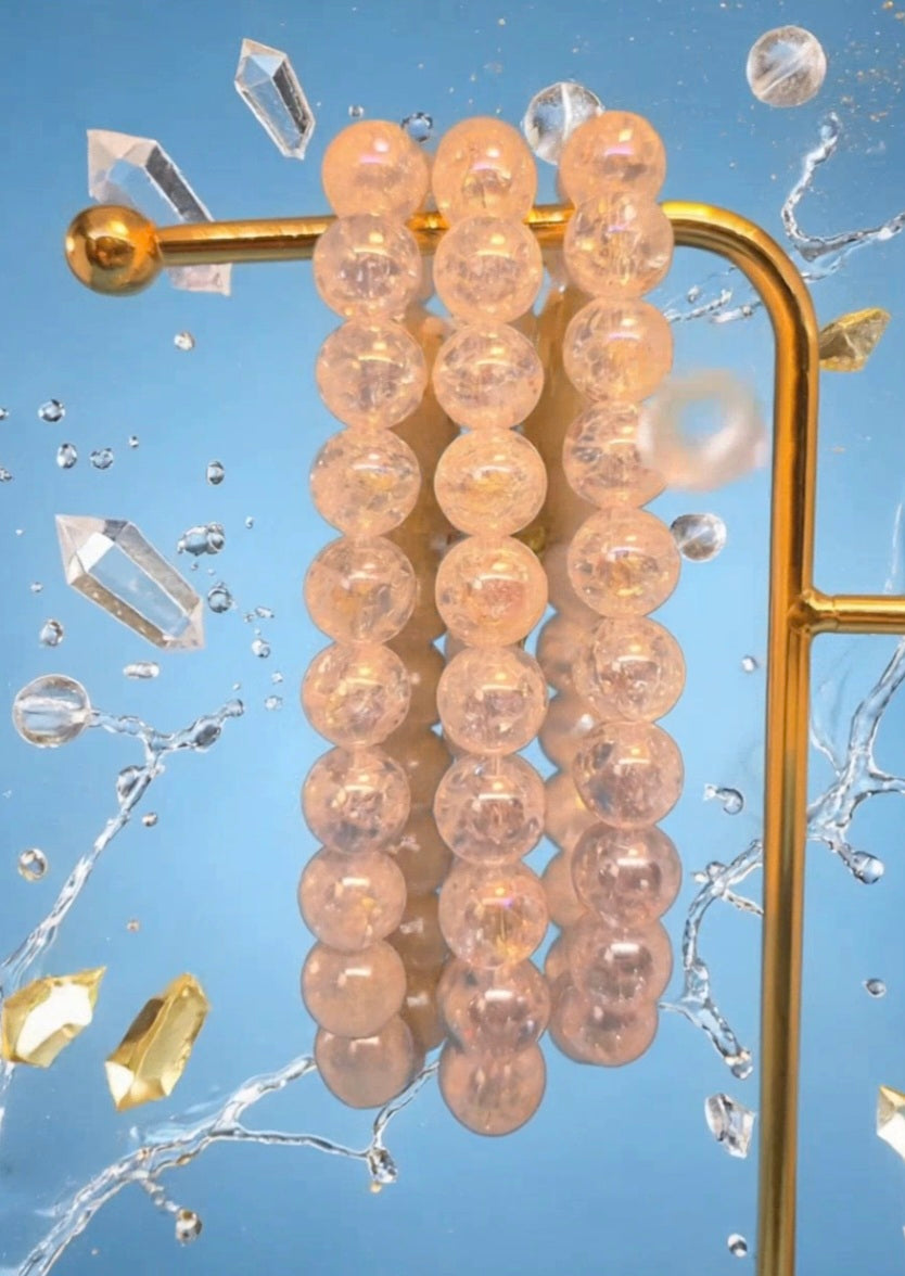 Clear Quartz - Master Healer Crystal Bracelet for Clarity & Amplified Energy (10mm)