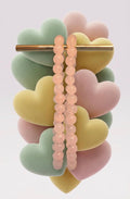 Rose Quartz - Delicate Love Bracelet with Glossy Finish (6mm)