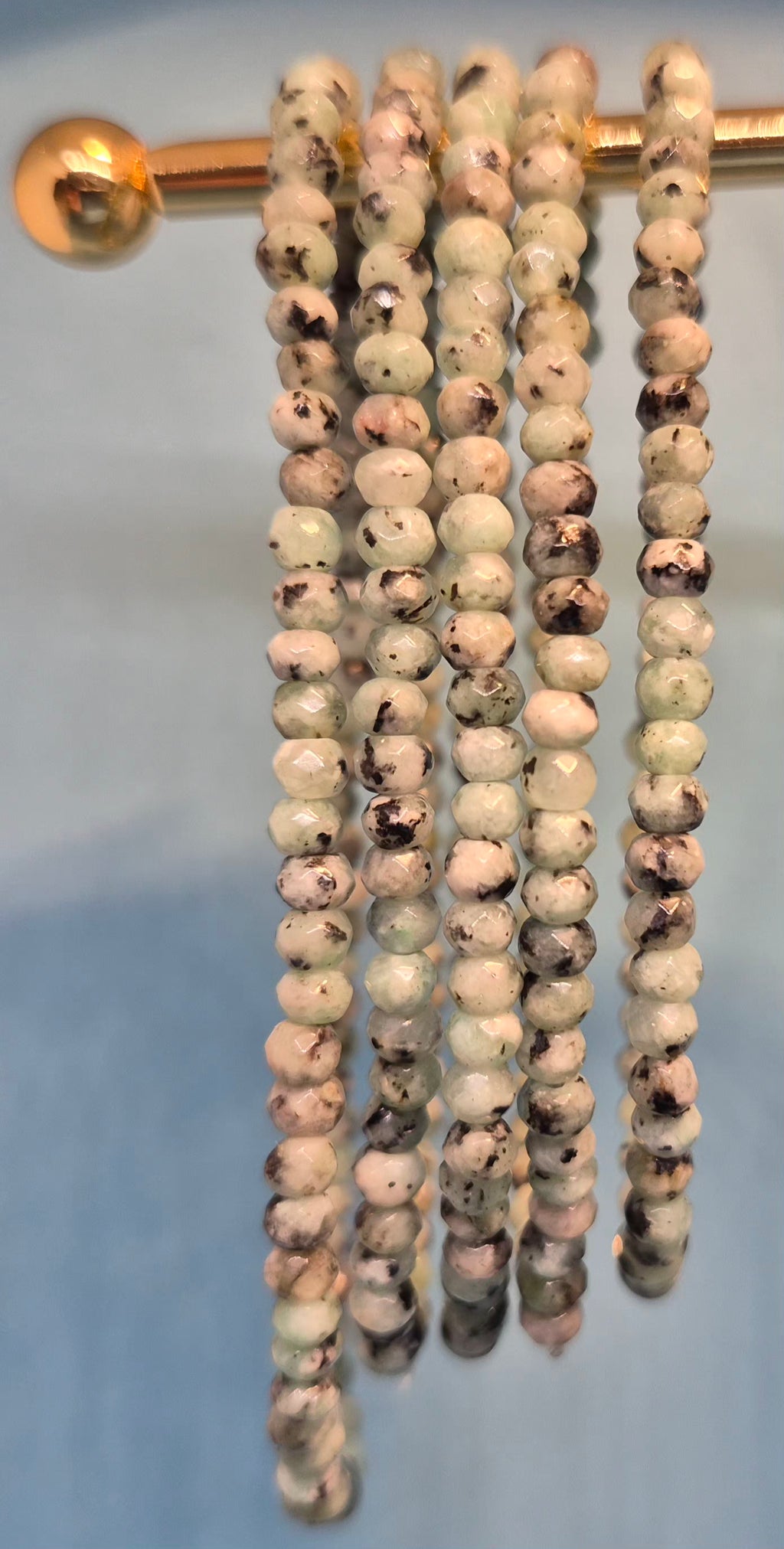 Ruby Zoisite Healing Crystal Bracelet - 4mm Natural Gemstone