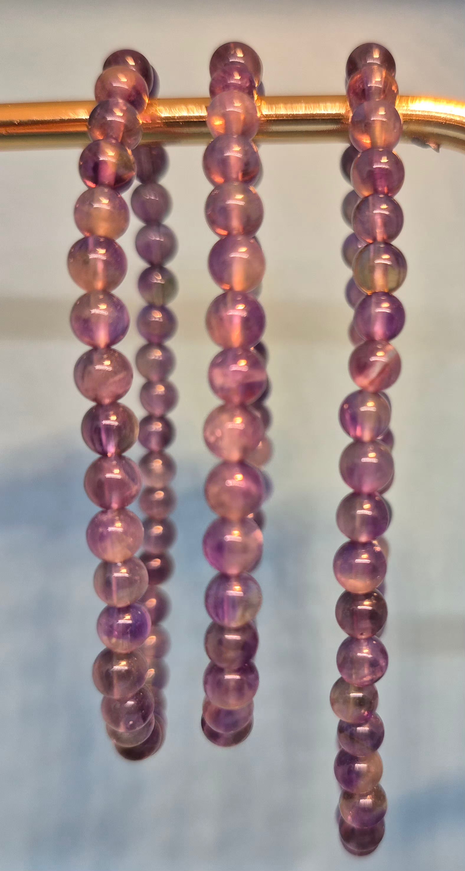 Amethyst - Calming Crystal Bracelet for Peace & Intuition (4mm)