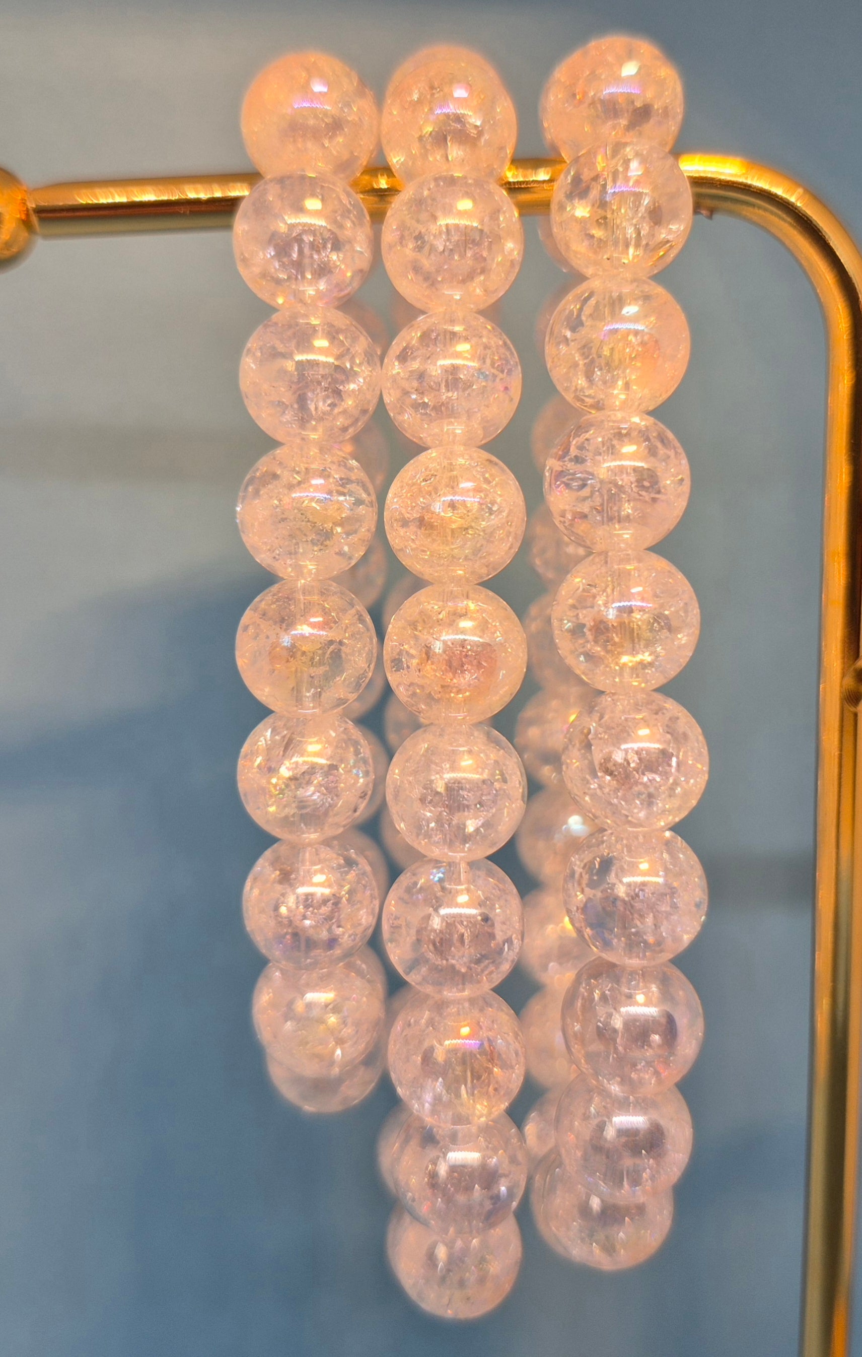 Clear Quartz - Master Healer Crystal Bracelet for Clarity & Amplified Energy (10mm)