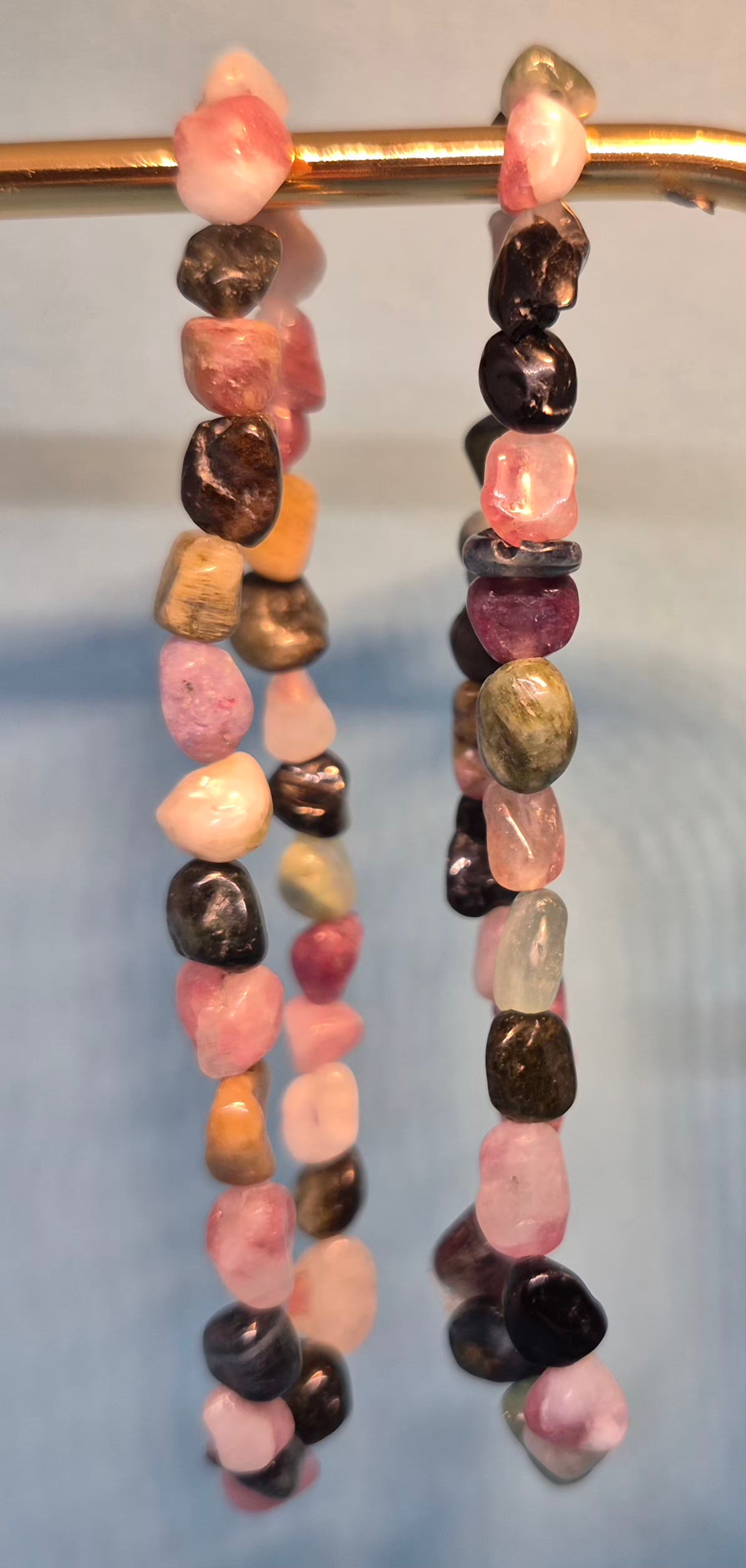 Tourmaline Healing Crystal Bracelet - 6mm Rainbow Colour Stone